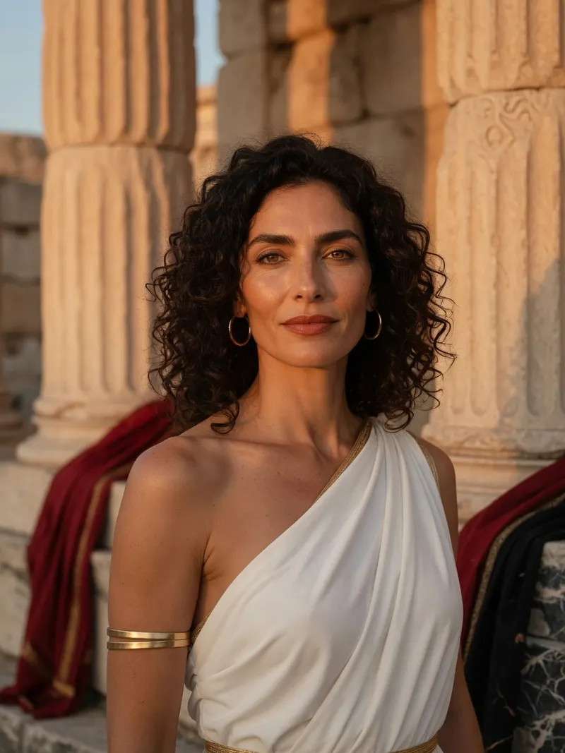 Portrait of Daphné, Rouge Belles