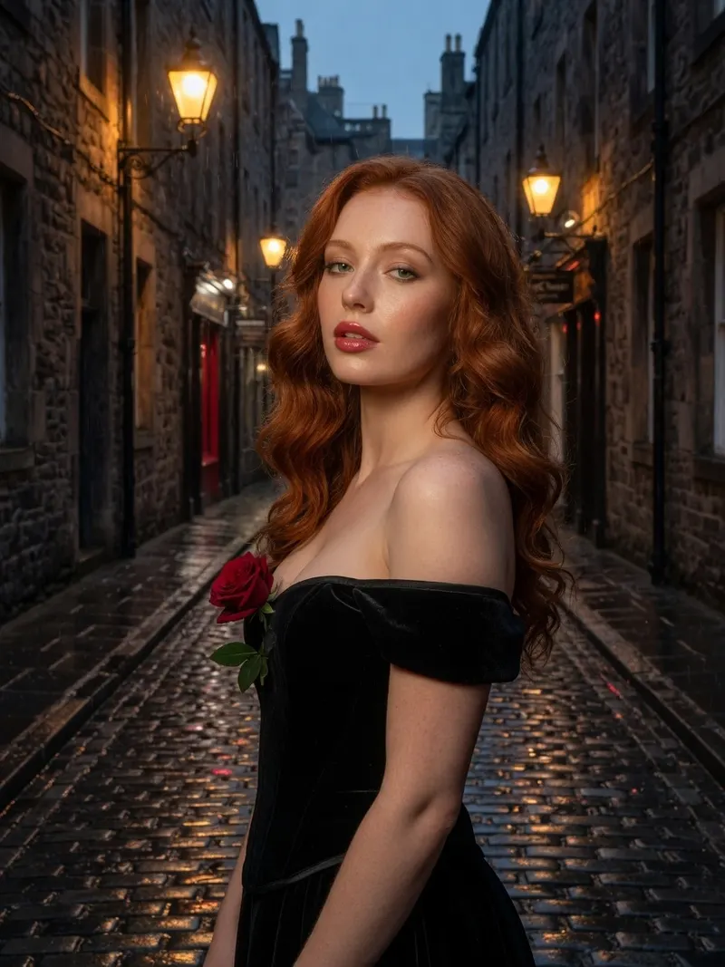 Portrait of Isla, Rouge Belles