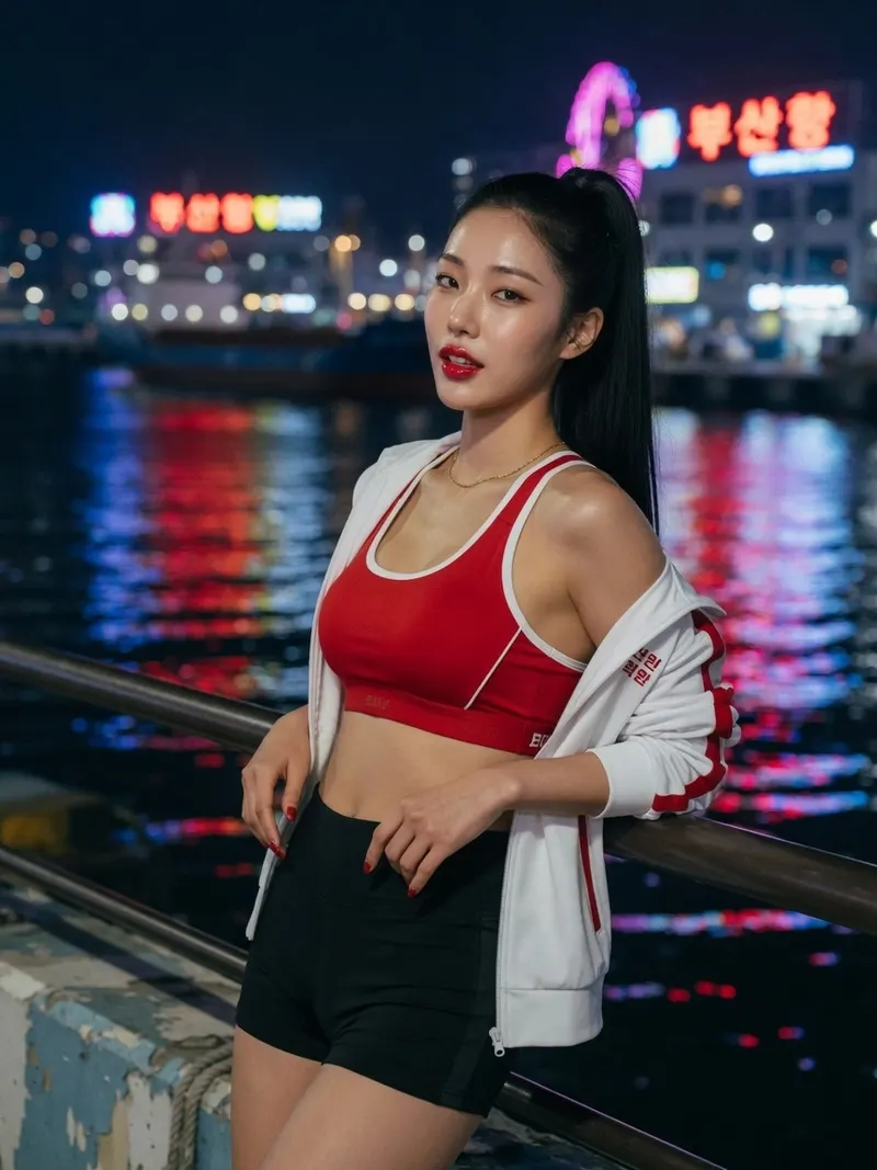 Portrait of Jina, Rouge Belles
