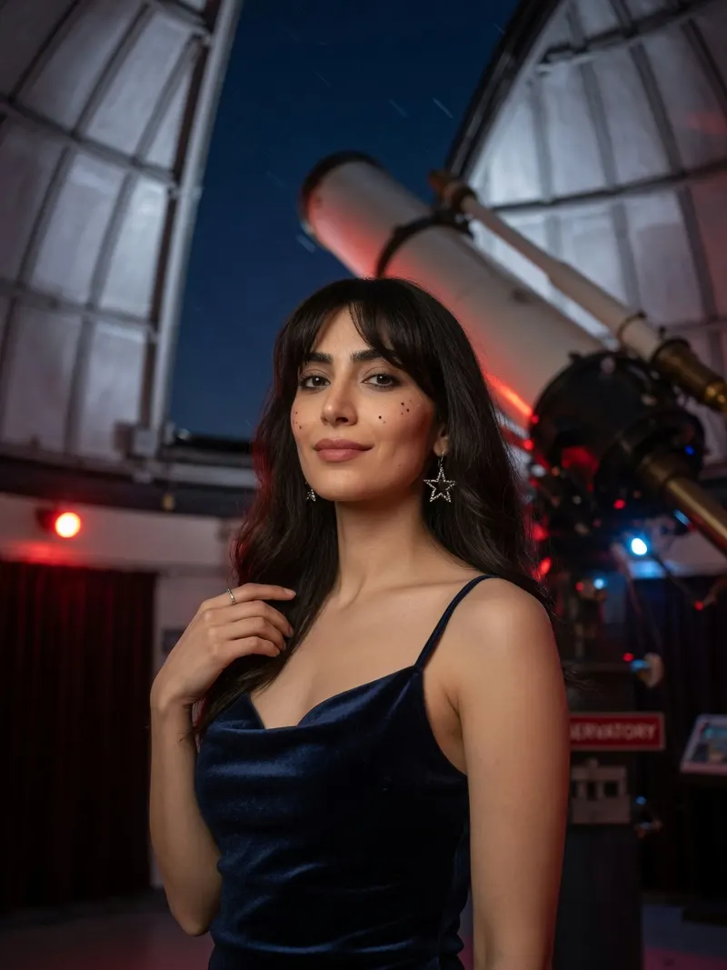 Portrait of Leila, Rouge Belles