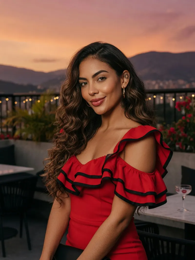 Portrait of Valentina, Rouge Belles